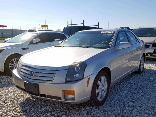 1G6DP577170122067 - 2007 CADILLAC CTS HI FEA SILVER photo 2