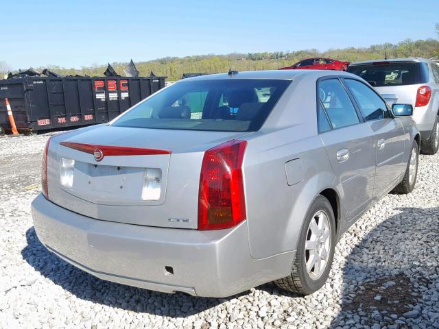 1G6DP577170122067 - 2007 CADILLAC CTS HI FEA SILVER photo 4