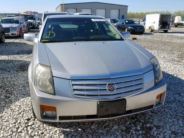 1G6DP577170122067 - 2007 CADILLAC CTS HI FEA SILVER photo 9