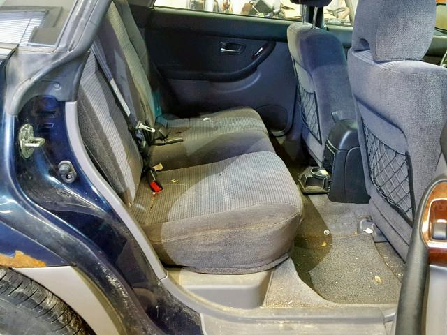 4S3BH675137635827 - 2003 SUBARU LEGACY OUT BLUE photo 6