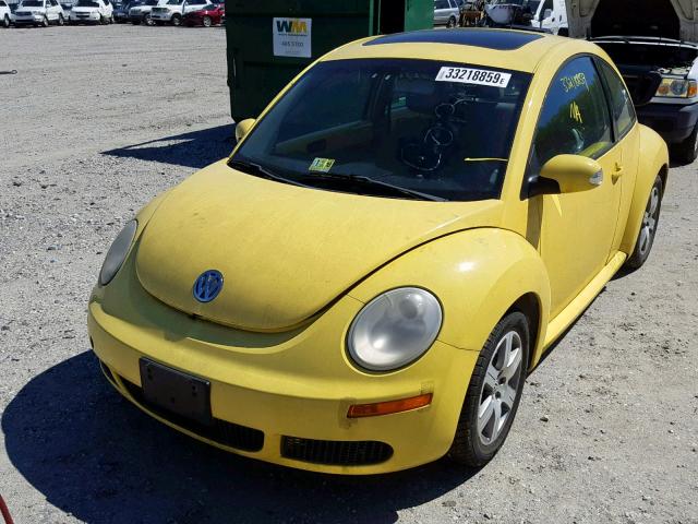 3VWRW31C66M415116 - 2006 VOLKSWAGEN NEW BEETLE Gelb Foto 2