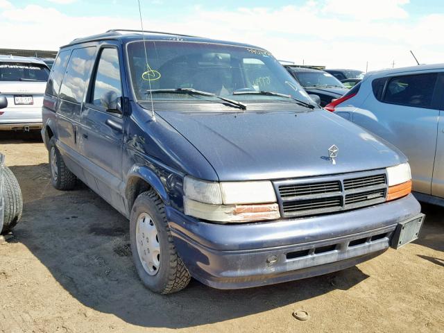 2B4GH2530SR285455 - 1995 DODGE CARAVAN BLUE photo 1