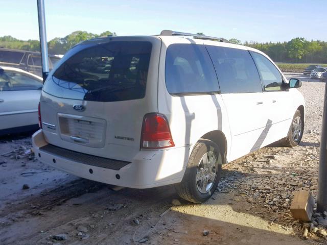 2FMDA58206BA37778 - 2006 FORD FREESTAR L WHITE photo 4