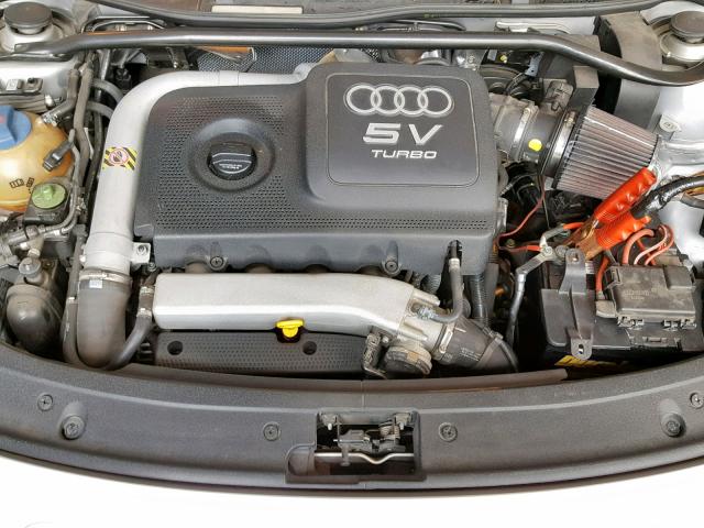 TRUWT28N311039339 - 2001 AUDI TT QUATTRO SILVER photo 7