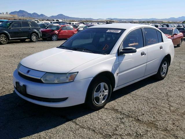 1G8AG52F44Z215343 - 2004 SATURN ION LEVEL WHITE photo 2