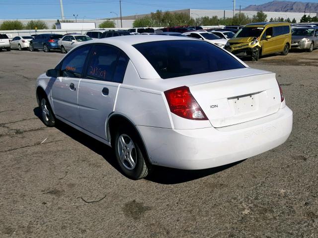 1G8AG52F44Z215343 - 2004 SATURN ION LEVEL WHITE photo 3