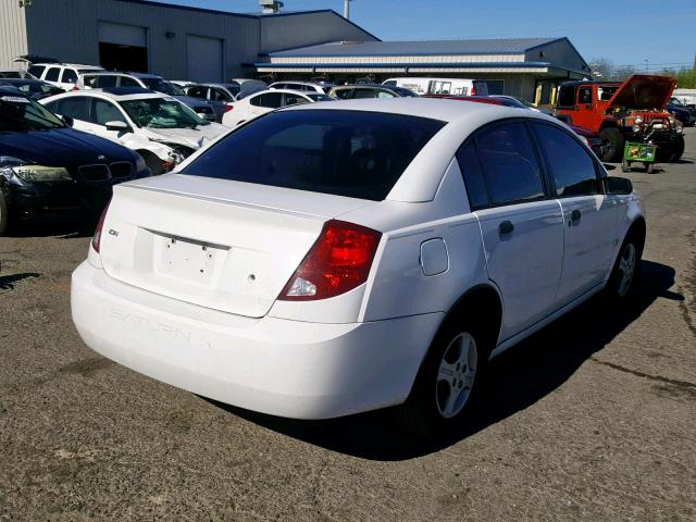 1G8AG52F44Z215343 - 2004 SATURN ION LEVEL WHITE photo 4