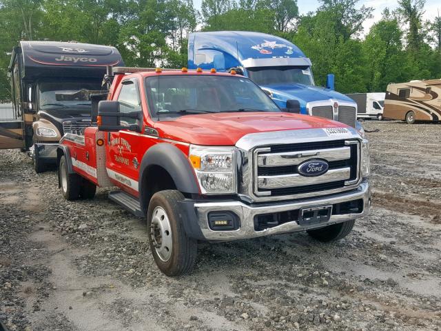 1FDUF5HT6GEB07798 - 2016 FORD F550 SUPER RED photo 1