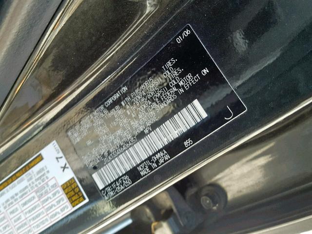 JTLKT334X64064357 - 2006 TOYOTA SCION XB 石墨色 照片 10