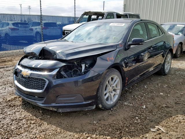 1G11C5SL3EF184699 - 2014 CHEVROLET MALIBU 1LT 黑色 照片 2
