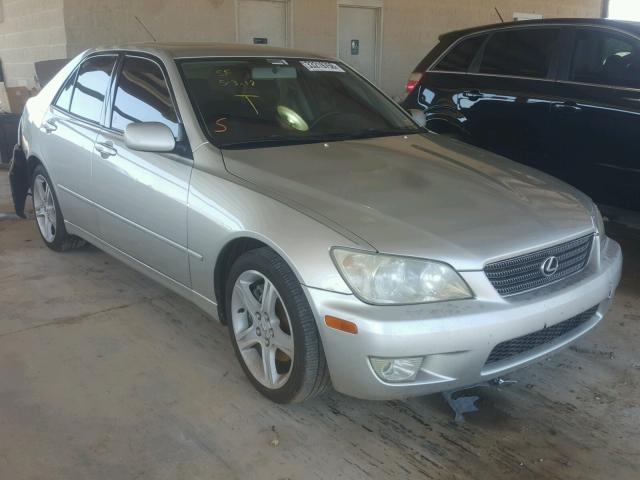 JTHBD182110024543 - 2001 LEXUS IS 300 SILVER photo 1