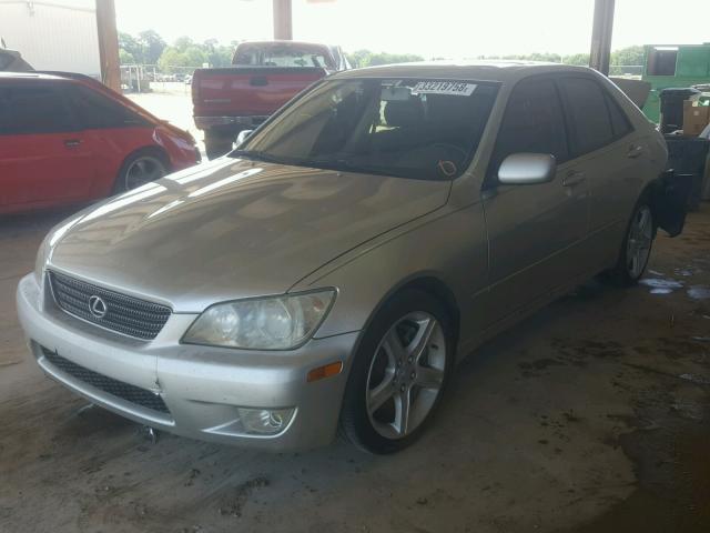 JTHBD182110024543 - 2001 LEXUS IS 300 SILVER photo 2