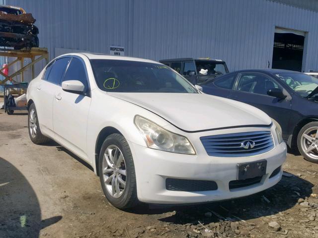 JNKCV61F79M365235 - 2009 INFINITI G37 WHITE photo 1