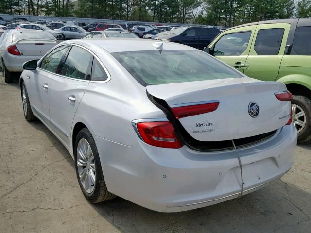 1G4ZP5SZ4JU141199 - 2018 BUICK LACROSSE E WHITE photo 3