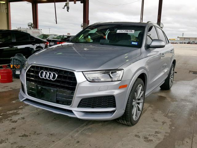 WA1BCCFS5JR032427 - 2018 AUDI Q3 PREMIUM SILVER photo 2