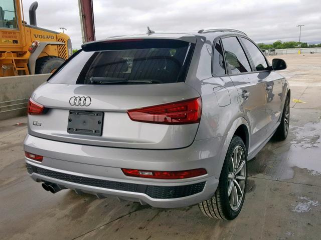 WA1BCCFS5JR032427 - 2018 AUDI Q3 PREMIUM SILVER photo 4