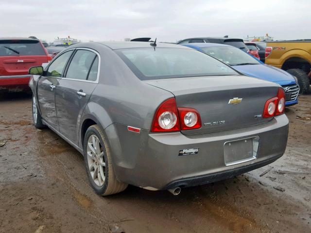 1G1ZE5E02A4125843 - 2010 CHEVROLET MALIBU LTZ 灰色 照片 3
