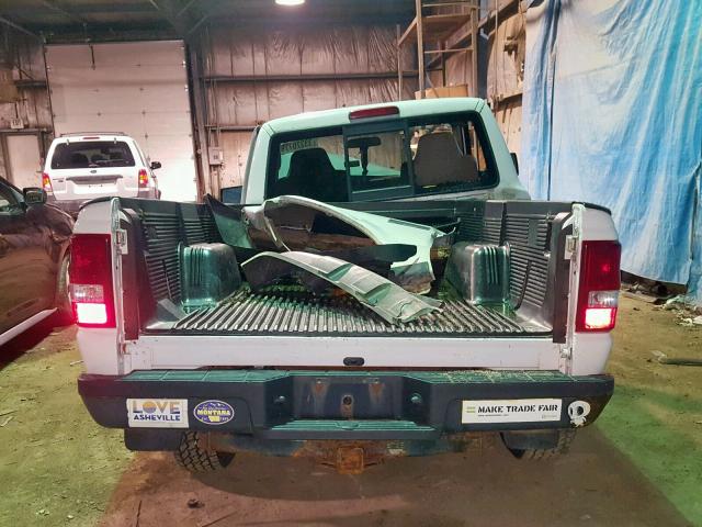 1FTYR11U18PA94568 - 2008 FORD RANGER WHITE photo 6