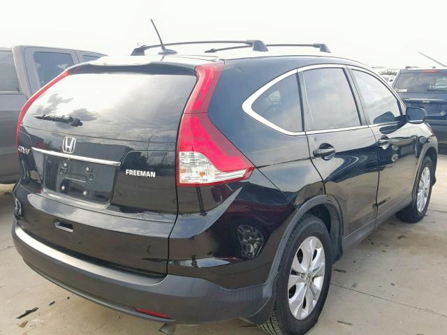 2HKRM3H75EH534085 - 2014 HONDA CR-V EXL BLACK photo 4