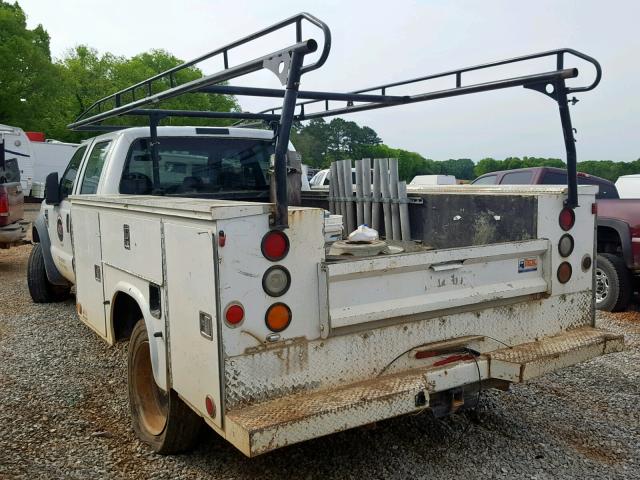 1FD4W46R78ED32914 - 2008 FORD F450 SUPER WHITE photo 3