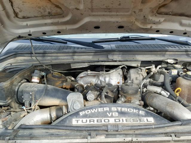 1FD4W46R78ED32914 - 2008 FORD F450 SUPER WHITE photo 7