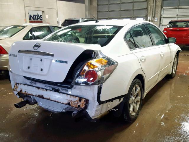 1N4CL21E29C137310 - 2009 NISSAN ALTIMA HYB WHITE photo 4