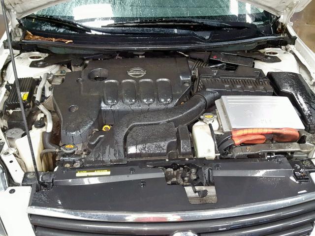 1N4CL21E29C137310 - 2009 NISSAN ALTIMA HYB WHITE photo 7