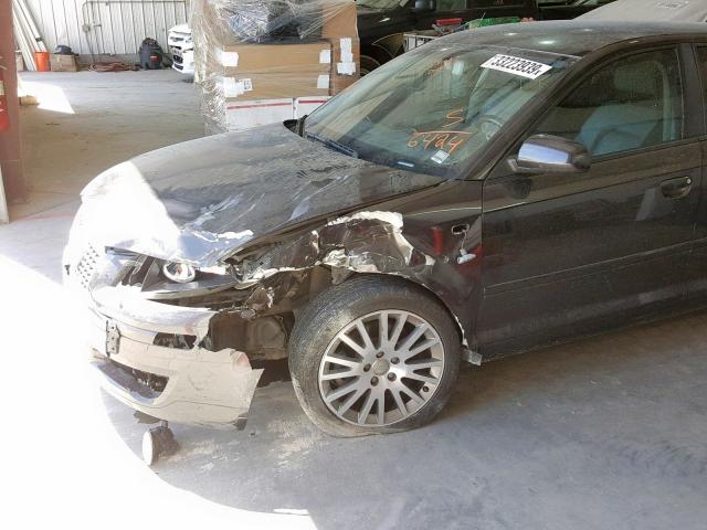 WAUMF78P66A196424 - 2006 AUDI A3 2.0 SPO GRAY photo 9