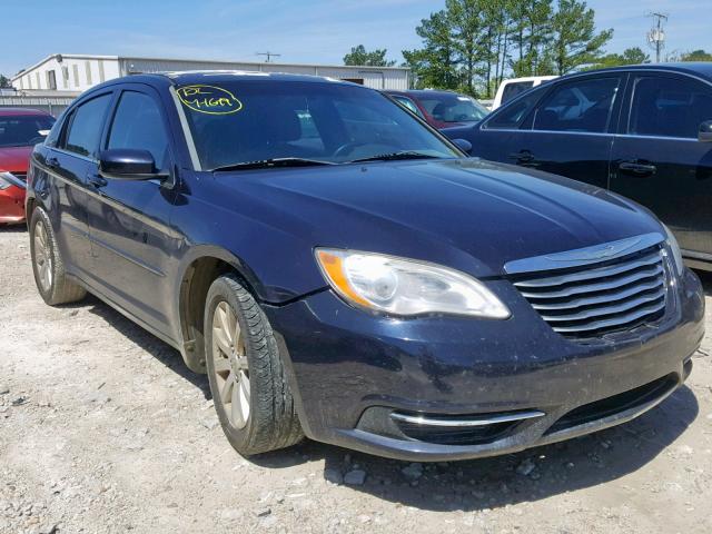 1C3BC1FGXBN550410 - 2011 CHRYSLER 200 TOURIN BLUE photo 1