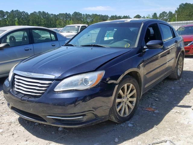 1C3BC1FGXBN550410 - 2011 CHRYSLER 200 TOURIN BLUE photo 2