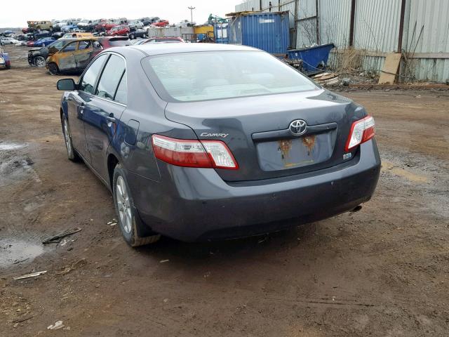 4T1BB46K97U018398 - 2007 TOYOTA CAMRY NEW GRAY photo 3