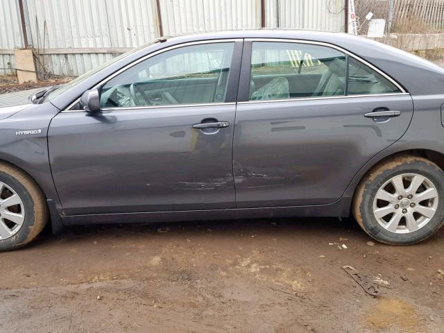 4T1BB46K97U018398 - 2007 TOYOTA CAMRY NEW GRAY photo 9