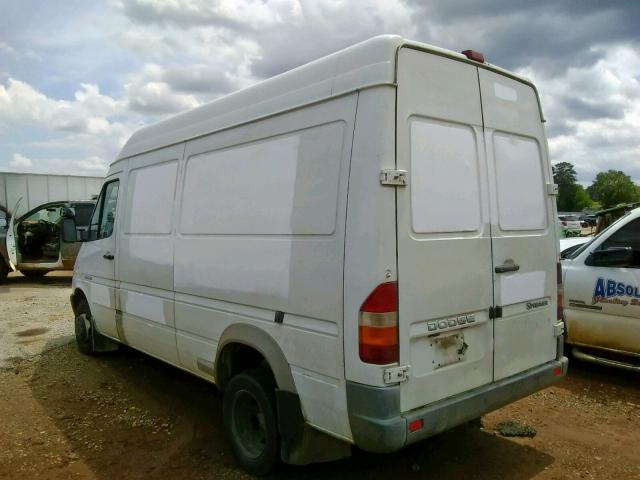 WD0PD444065906658 - 2006 DODGE SPRINTER 3 WHITE photo 3