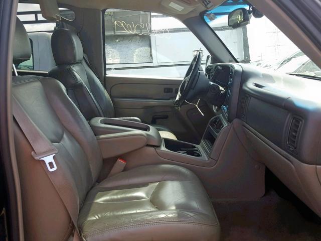 1GKFK16Z75J150533 - 2005 GMC YUKON XL K GRAY photo 5