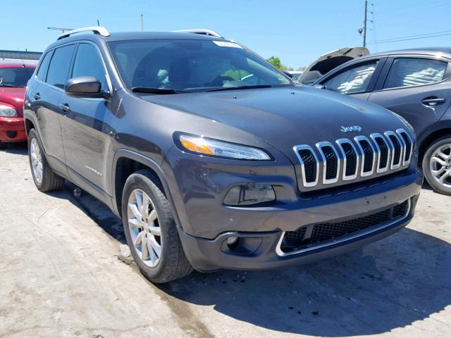 1C4PJMDS1GW155582 - 2016 JEEP CHEROKEE L CHARCOAL photo 1