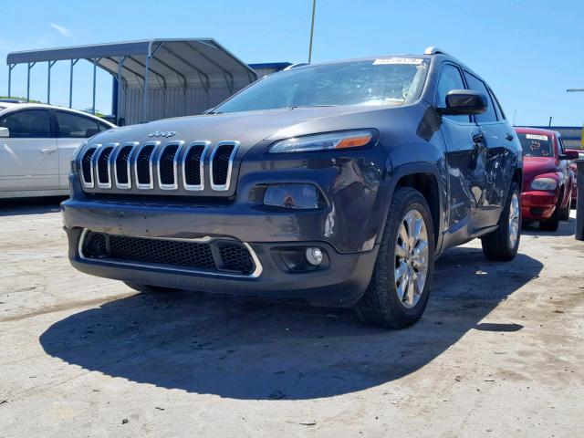 1C4PJMDS1GW155582 - 2016 JEEP CHEROKEE L CHARCOAL photo 2