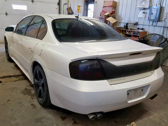 1G2HZ54Y65U230295 - 2005 PONTIAC BONNEVILLE WHITE photo 3