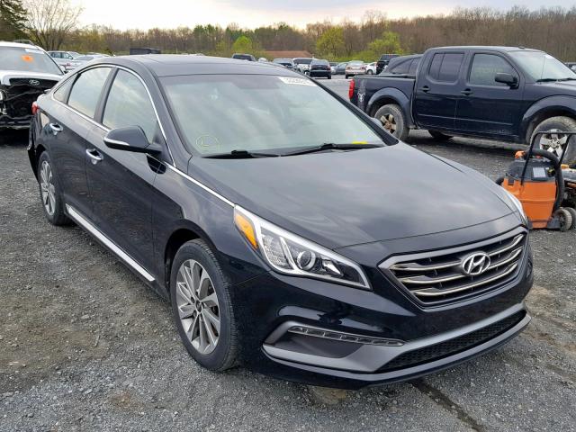 5NPE34AF8HH556837 - 2017 HYUNDAI SONATA SPO BLACK photo 1