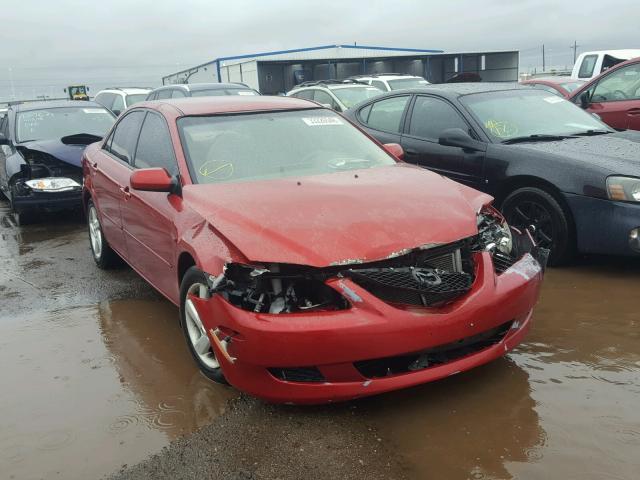 1YVFP80C635M45892 - 2003 MAZDA 6 I RED photo 1