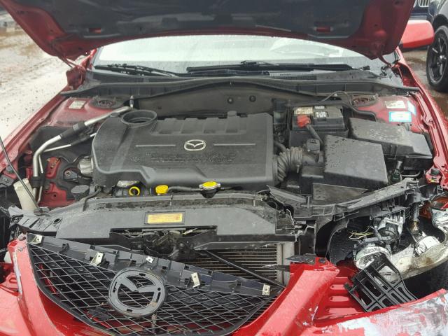 1YVFP80C635M45892 - 2003 MAZDA 6 I RED photo 7