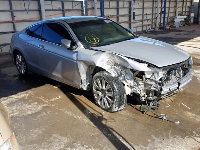 1HGCS22879A008403 - 2009 HONDA ACCORD EXL SILVER photo 1