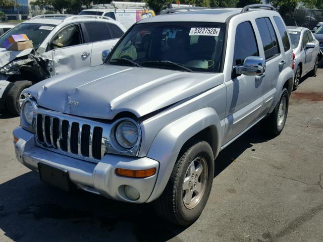 1J4GK58K22W342328 - 2002 JEEP LIBERTY LI SILVER photo 2