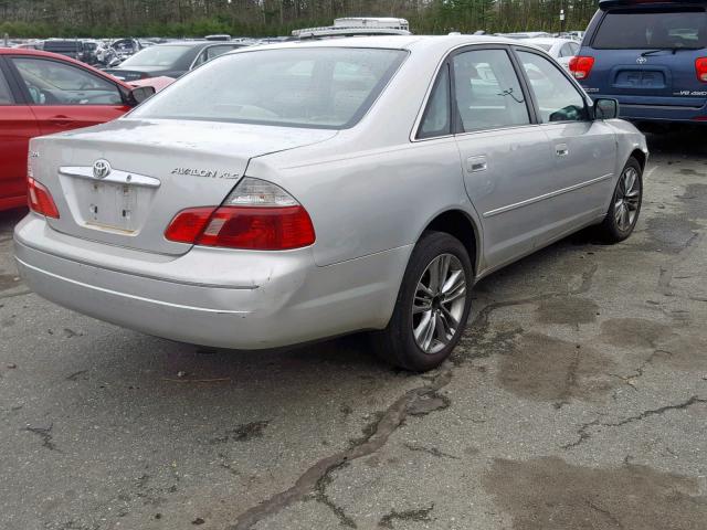 4T1BF28B33U327736 - 2003 TOYOTA AVALON GRAY photo 4