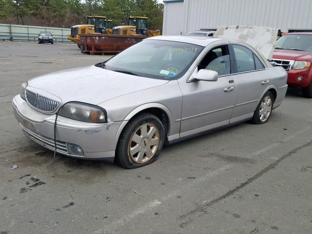 1LNHM86S44Y663931 - 2004 LINCOLN LS SILVER photo 2