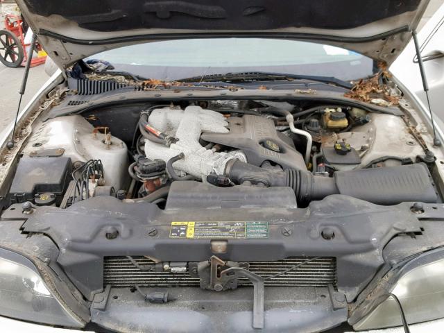 1LNHM86S44Y663931 - 2004 LINCOLN LS SILVER photo 7