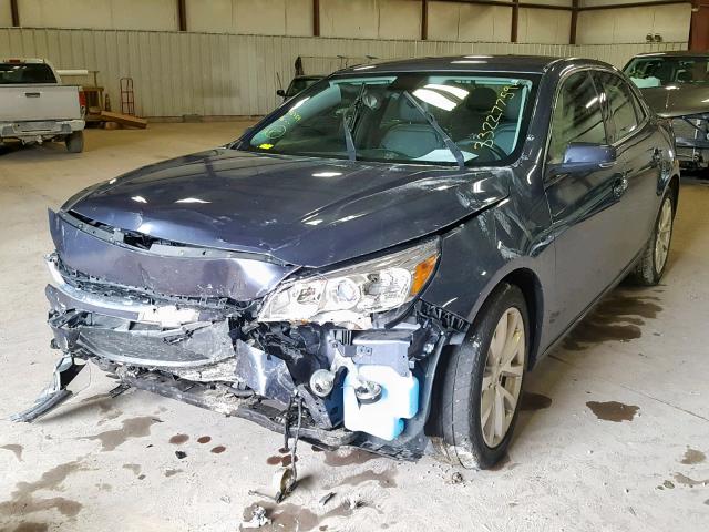 1G11H5SL0EF115258 - 2014 CHEVROLET MALIBU LTZ 蓝色 照片 2