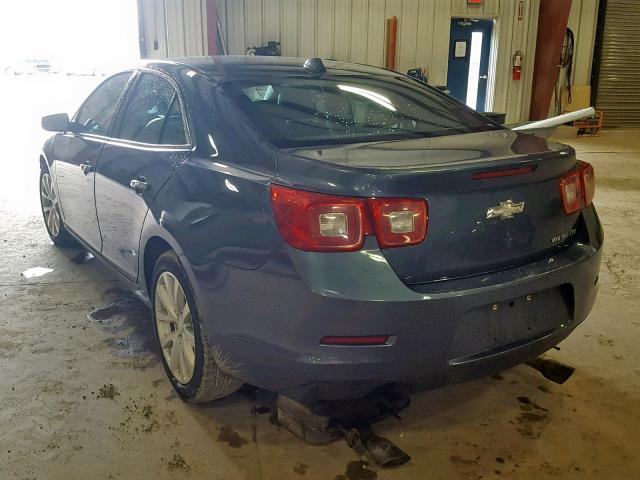 1G11H5SL0EF115258 - 2014 CHEVROLET MALIBU LTZ 蓝色 照片 3