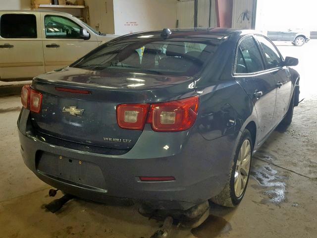 1G11H5SL0EF115258 - 2014 CHEVROLET MALIBU LTZ 蓝色 照片 4