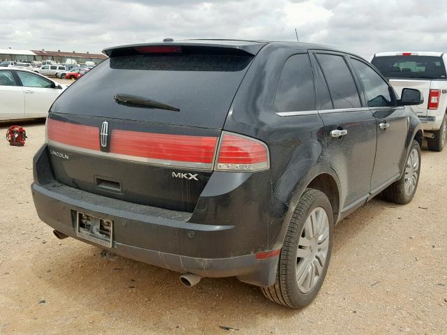 2LMDU68C09BJ06693 - 2009 LINCOLN MKX BLACK photo 4