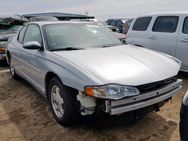 2G1WW12E249304488 - 2004 CHEVROLET MONTE CARL 银色 照片 1